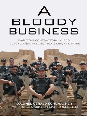 cover image of A Bloody Business